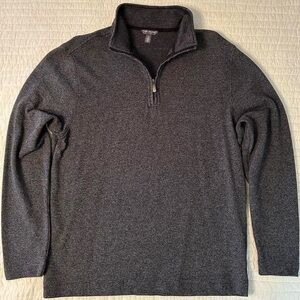 Grey Quarter Zip